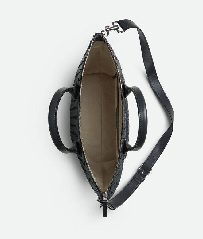 INTRECCIATO ZIPPED NORTH-SOUTH TOTE, , hi-res
