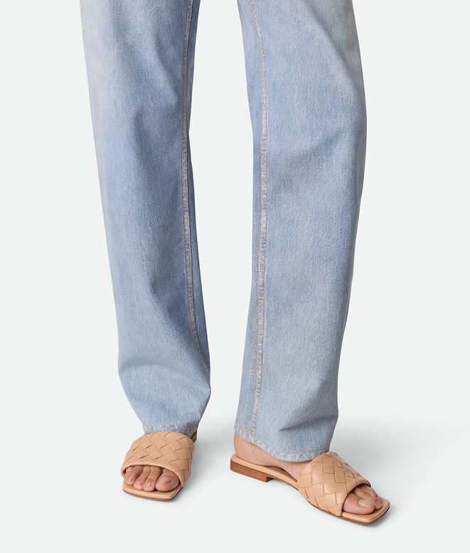 FLAT MULE SANDAL, , hi-res