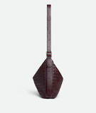 Hobo bag in Intrecciato deer skin with adjustable strap., , hi-res