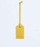Tag holder in Intrecciato calf leather with strap., , hi-res