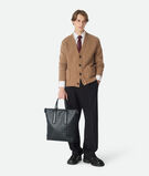 INTRECCIATO ZIPPED NORTH-SOUTH TOTE, , hi-res