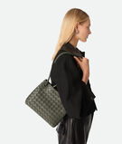 Top handle bag in supple Intrecciato leather with signature knot detail and sliding cross-body strap., , hi-res