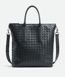 INTRECCIATO ZIPPED NORTH-SOUTH TOTE, , hi-res