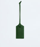 Tag holder in Intrecciato calf leather with strap., , hi-res