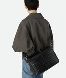 Cross-body bag in Intrecciato leather with detachable strap., , hi-res