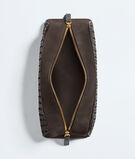 Large pouch in Intrecciato piccolo nappa leather and suede., , hi-res
