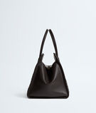 Zipped tote bag with streamlined silhouette made with Intrecciato craft in supple nappa leather, , hi-res