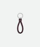 Key ring in Intreccio coaxial nappa leather. , , hi-res