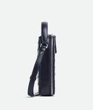 Phone pouch in Intrecciato calf leather with handle and adjustable cross-body strap., , hi-res