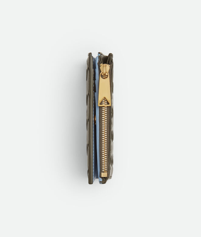 Intrecciato Small Bi-Fold Wallet, , hi-res