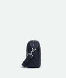 Cross-body bag in grained Intrecciato leather with detachable strap., , hi-res