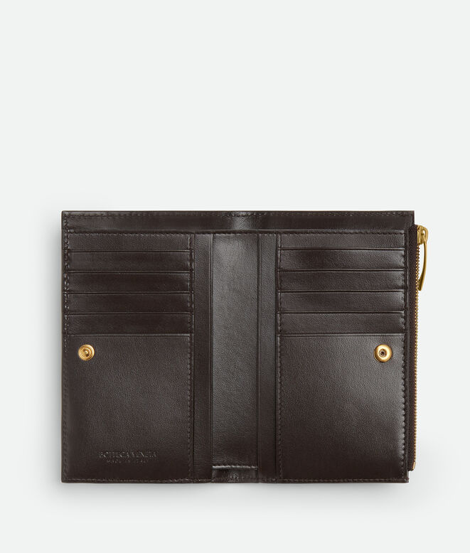 Intrecciato Medium Bi-Fold Wallet, , hi-res