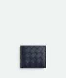 INTRECCIATO BI-FOLD WALLET WITH COIN PURSE, , hi-res