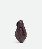 Top handle bag with rounded shape and signature knot in supple Intrecciato leather., , hi-res
