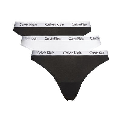 Calvin Klein Thongs 3 Pack, , hi-res