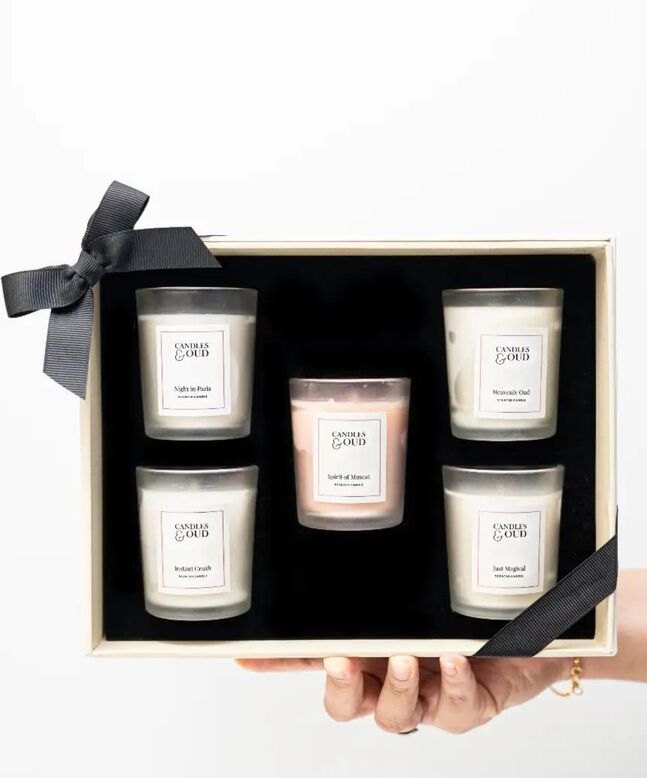 5 Piece Mini Candle Set, , hi-res