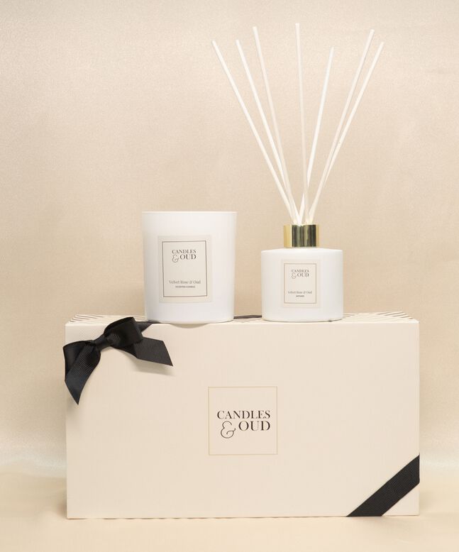 Velvet Rose Candle Diffuser Set, , hi-res