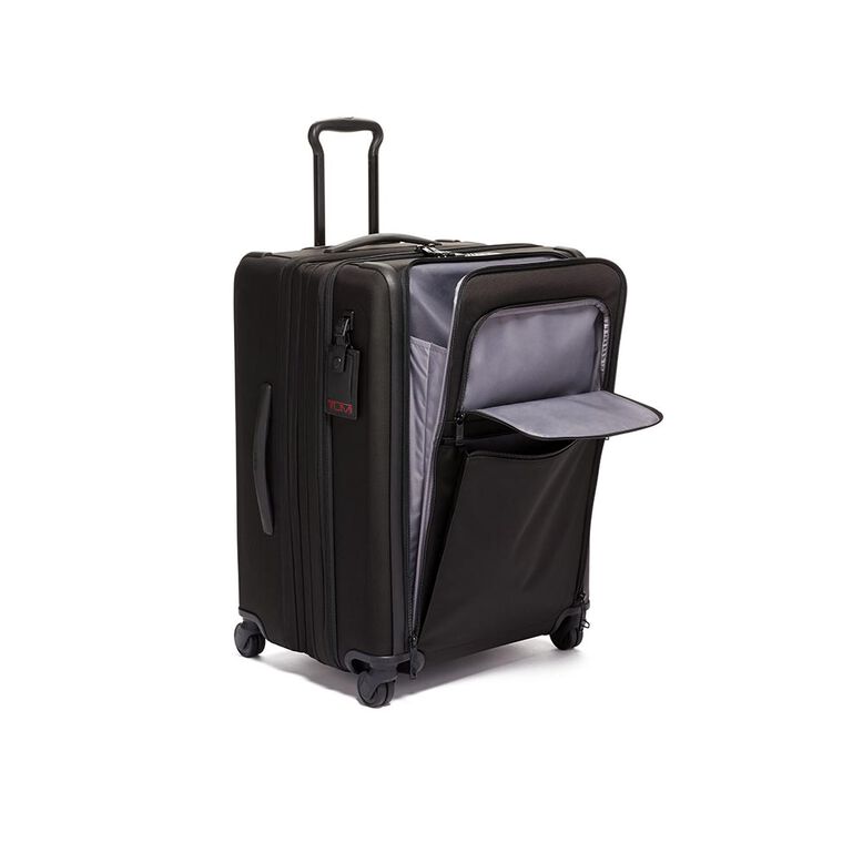 Short Trip Expandable 4 Wheel Packing Case 66cm - Alpha 3 Black, , hi-res