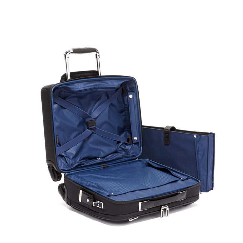 Compact 4 Wheel Briefcase 39.5cm - Arrive Black, , hi-res