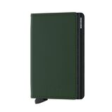 Slim Wallet - Matte Green &amp; Black Green, , hi-res