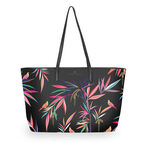 Large Tote - Bags Black Bamboo