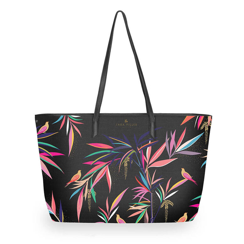 Large Tote - Bags Black Bamboo, , hi-res