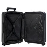 55cm Front Pocket Carry On Suitcase - Roadster Hardside Black, , hi-res