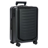 55cm Front Pocket Carry On Suitcase - Roadster Hardside Black, , hi-res