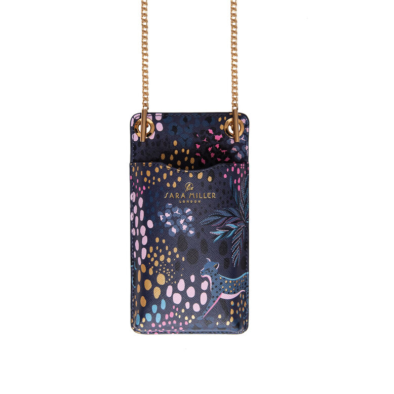 Phone Pouch - Midnight Leopard, , hi-res