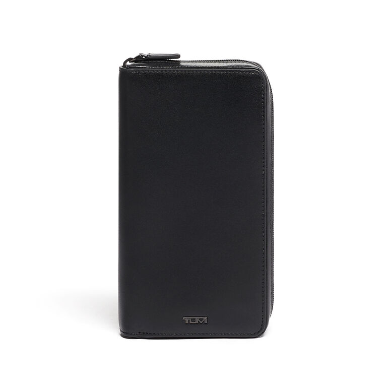 Zip Round Travel Wallet - Nassau Black Smooth, , hi-res