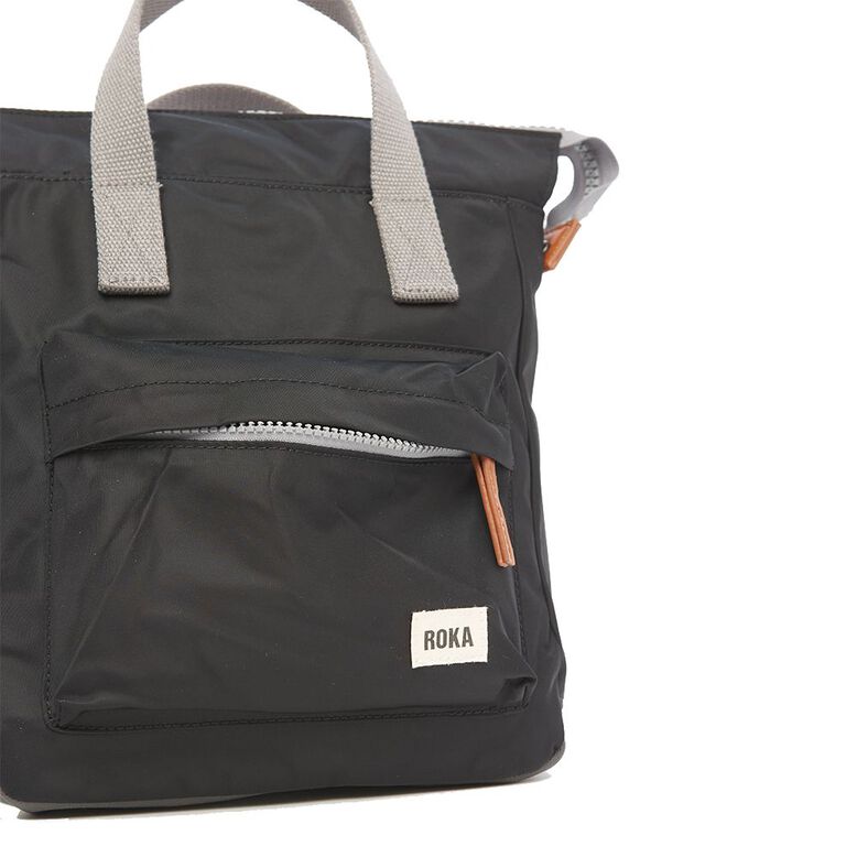 Zip Top Small Tote Backpack - Bantry B Rpet Black, , hi-res