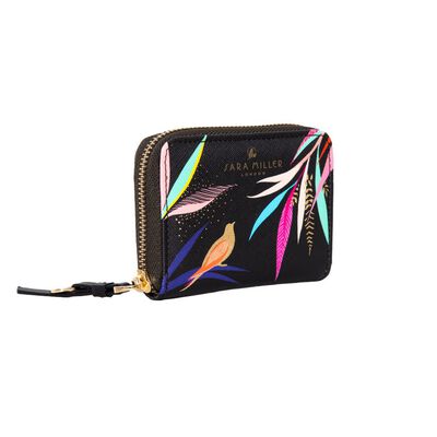 Small Zip Around Purse - Black Collection