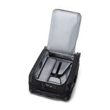 Large Dual Access Expandable Carry On Suitcase 55cm - Alpha 4 Black, , hi-res