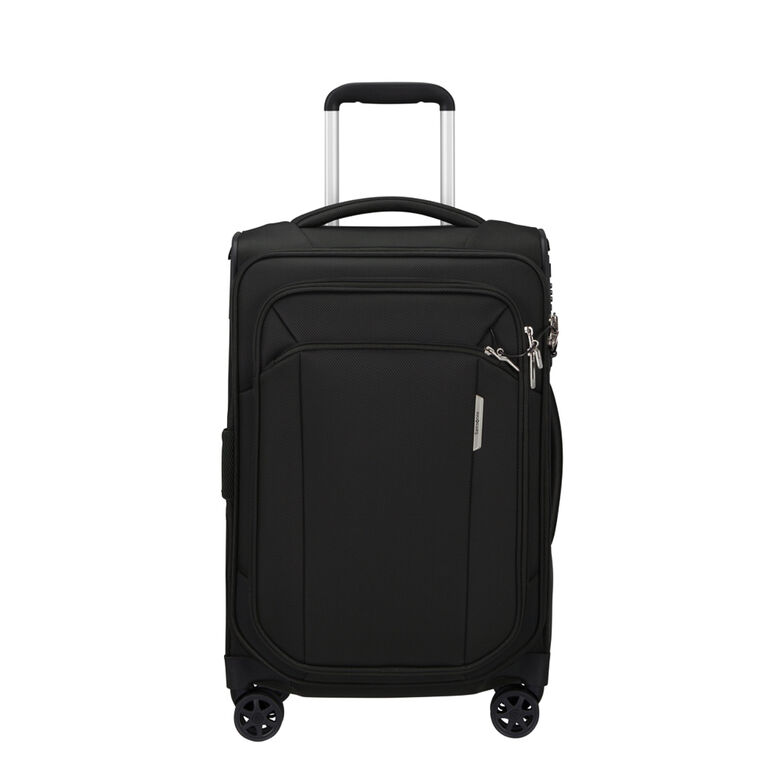 55cm Carry On Spinner - Respark Ozone Black, , hi-res
