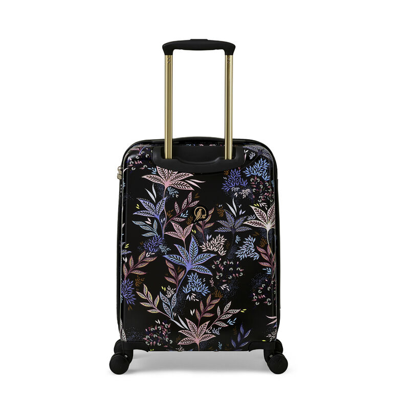 Small Trolley Spinner Suitcase - Black Botanic, , hi-res