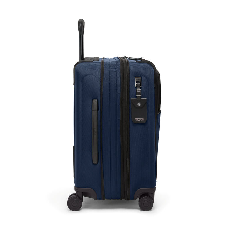 Large Dual Access Expandable Carry On Suitcase 55cm - Alpha 4 Navy, , hi-res