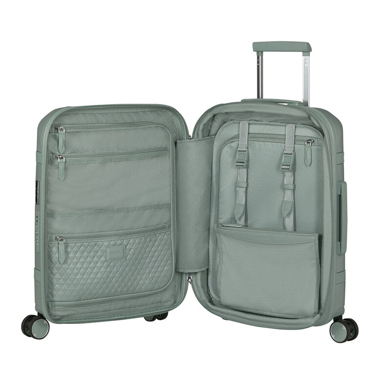 55cm Carry On Front Pocket Suitcase - Image Green, , hi-res