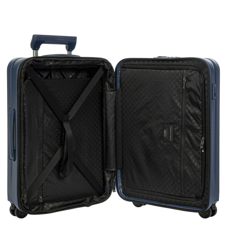 55cm Front Pocket Carry On Suitcase - Roadster Hardside Blue, , hi-res