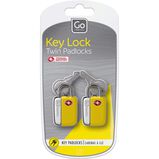 TSA Twin Key Lock - Locks Yellow, , hi-res
