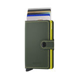 Mini Wallet - Matte Green &amp; Lime Green, , hi-res