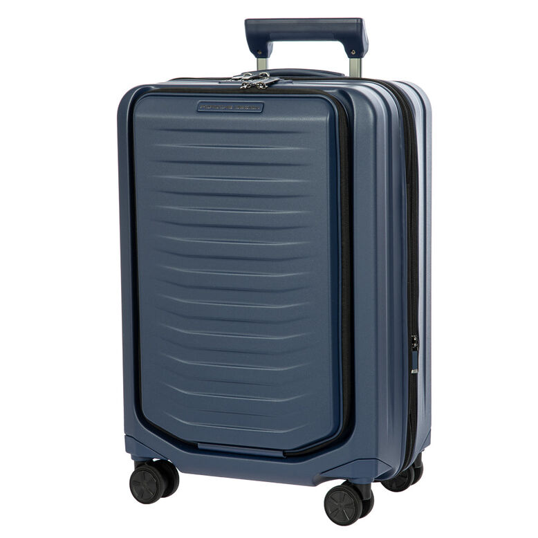 55cm Front Pocket Carry On Suitcase - Roadster Hardside Blue, , hi-res