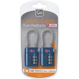 Combi Cable Twin Locks - Locks Blue, , hi-res
