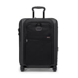 Continental Dual Access 4 Wheel Carry On 56cm - Alpha Hybrid Black, , hi-res