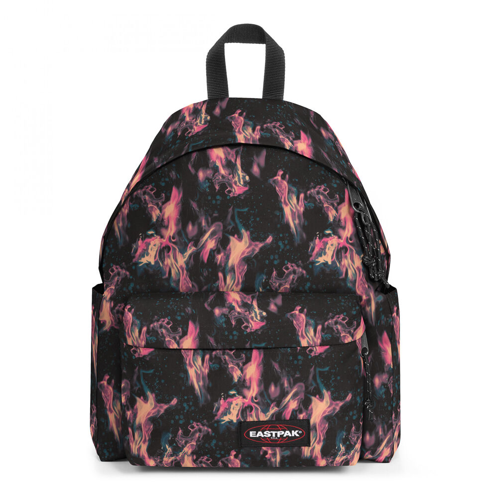 Orange eastpak backpack deals