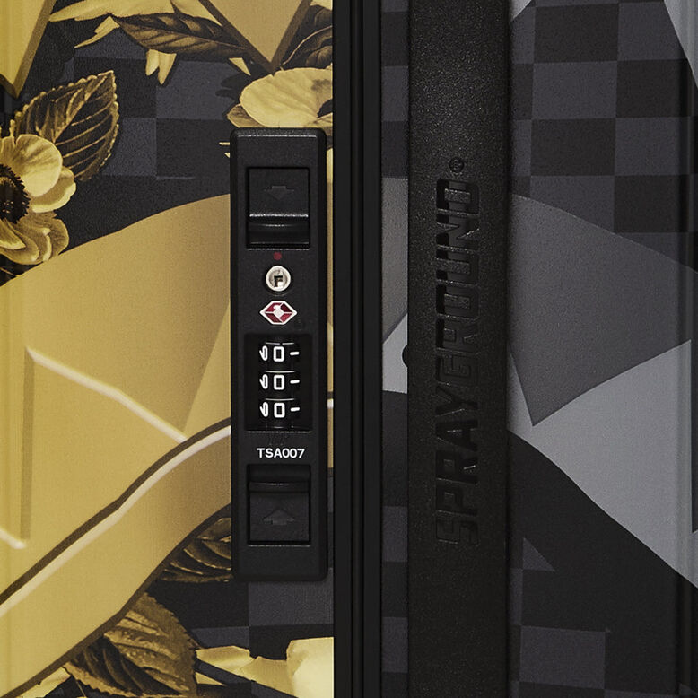 Carry-On Luggage - Gold Floral Remix, , hi-res