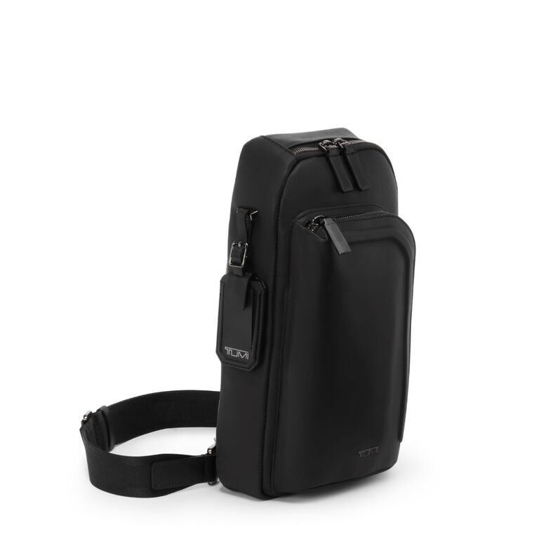 Gregory Sling Bag - Harrison Leather Black, , hi-res