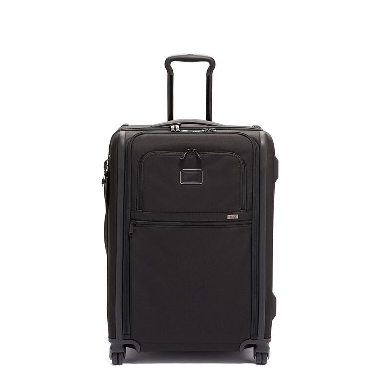 Short Trip Expandable 4 Wheel Packing Case 66cm - Alpha 3 Black, , hi-res
