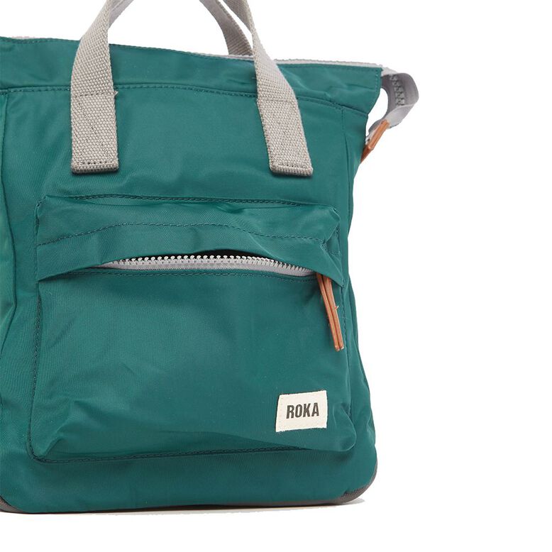 Zip Top Small Tote Backpack - Bantry B Rpet Teal, , hi-res