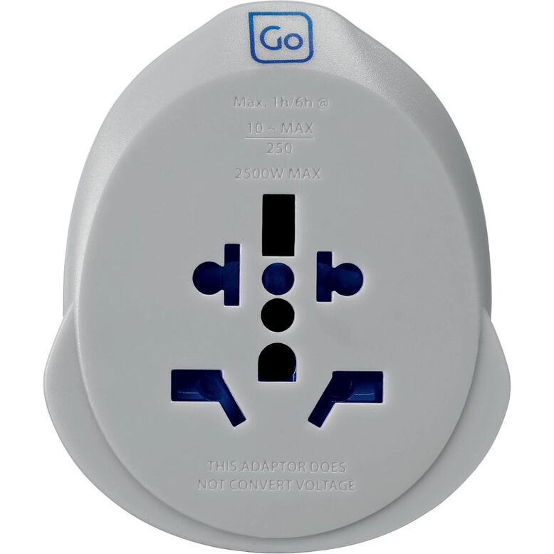 World To EU USB C Fast Charge - Adaptors Grey, , hi-res