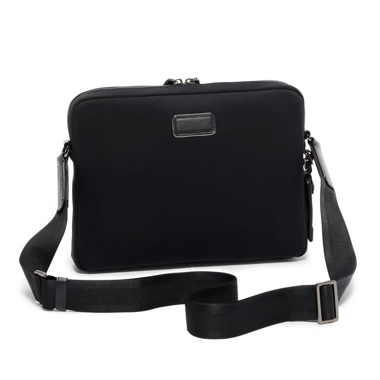 Leo Crossbody - Harrison Nylon Black, , hi-res